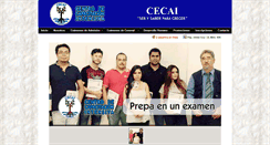 Desktop Screenshot of cecai.com.mx